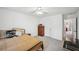 Bedroom with neutral carpet, natural light, and a foosball table at 4185 Cami Way, Buford, GA 30519