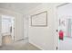 Upstairs hallway with a view to a bathroom and a bedroom at 4185 Cami Way, Buford, GA 30519