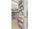 Well-organized pantry with ample shelving for storage and easy access to supplies at 20 Madison Ct, Covington, GA 30016
