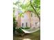 Hammock hanging in the backyard of a two-story home at 4705 Paran Nw Vly, Atlanta, GA 30327