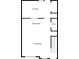 Floor plan showing living room, dining area, kitchen, and bathroom at 261 Venture Path, Hiram, GA 30141
