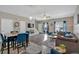 Open living space with modern decor, hardwood floors, and great natural light at 261 Venture Path, Hiram, GA 30141