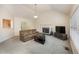 Bright living room featuring fireplace, vaulted ceilings, and lots of natural light streaming through windows at 332 Red Fox Dr, Canton, GA 30114