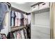 Custom walk-in closet provides ample storage with shelving and hanging space at 376 Eagle Tiff Dr, Sugar Hill, GA 30518