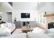Inviting living room featuring a fireplace, built-in cabinets, and natural light, perfect for relaxation at 4015 Dodds Grove Ln, Alpharetta, GA 30009