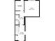 Floorplan featuring the laundry, bathroom, room, hall and foyer layout for the home at 5589 Trace Views Dr, Norcross, GA 30071