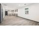 Kitchen is visible from an open floor plan concept at 1477 Olive Sw St, Atlanta, GA 30310