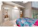 Bright bedroom with loft access, closet space, and ensuite bathroom at 6525 Old Riverside Nw Dr, Sandy Springs, GA 30328