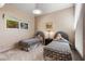 Cozy bedroom featuring two twin beds, soft lighting, and a peaceful ambiance at 6525 Old Riverside Nw Dr, Sandy Springs, GA 30328