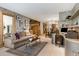 Spacious living area with comfortable seating, a modern workspace, and stylish decor at 6525 Old Riverside Nw Dr, Sandy Springs, GA 30328