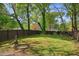 Large, green backyard offering ample space for outdoor activities and landscaping possibilities at 2049 Oakview Se Rd, Atlanta, GA 30317