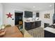 Bright kitchen with black cabinets, white countertops, and modern appliances at 2049 Oakview Se Rd, Atlanta, GA 30317