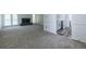 Bright living room with cozy fireplace and updated finishes at 223 Tuxworth Cir, Decatur, GA 30033
