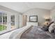 Bedroom featuring French doors leading to a patio at 141 Springbrooke Trl, Dallas, GA 30157