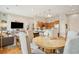Open-concept living space showcasing a seamless blend of living, dining, and kitchen areas at 1430 Dresden Ne Dr # 230, Brookhaven, GA 30319