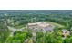 Overhead view of school surrounded by trees with ample parking and bus area access at 2801 Holly Oaks Dr, Marietta, GA 30062