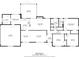 Detailed floor plan showcasing the layout of the home, including room dimensions and layout at 110 Otelia Ln, Covington, GA 30014