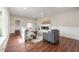 Comfortable living room with ample natural light, modern decor and a fireplace at 2490 Turtle Ter, Grayson, GA 30017