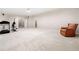 Basement with exercise equipment and an open floor plan perfect for a home gym or recreation area at 2321 Edgemere Lake Cir, Marietta, GA 30062
