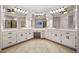 Bathroom with large mirrors and dual vanity at 2321 Edgemere Lake Cir, Marietta, GA 30062