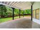 Covered patio overlooking the backyard at 2321 Edgemere Lake Cir, Marietta, GA 30062