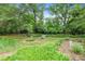 Serene backyard featuring lush landscaping, mature trees, and inviting seating areas for relaxation at 2965 Pharr Court South Nw # 718, Atlanta, GA 30305