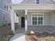 Inviting front porch with classic columns and a well-manicured landscape, adding to the home's curb appeal at 7220 Winderlea Ln, Cumming, GA 30040