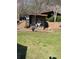 Chicken coop setup in the backyard of the property at 7180 Westray Rd, Cumming, GA 30028