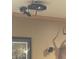 Living room media space with mounted projector and wall-mounted speakers at 7180 Westray Rd, Cumming, GA 30028