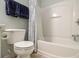 Clean and functional bathroom with a shower-tub combination and fresh towels at 2513 Ivey Crest Cir, Tucker, GA 30084