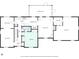 Clear floor plan layout featuring the living room, kitchen, bedrooms, and screened porch at 620 Shannon Green Sw Cir, Mableton, GA 30126