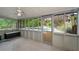 Screened in porch overlooking the pool at 620 Shannon Green Sw Cir, Mableton, GA 30126