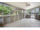 Screened in porch overlooking the backyard at 620 Shannon Green Sw Cir, Mableton, GA 30126