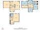 Three-story floor plan with kitchen, living room, bedrooms, recreation room, and garage at 1914 Phillips Lake Blf, Lithonia, GA 30058