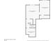 Floor plan of unfinished basement, perfect for customization at 7340 Jamestown Dr, Alpharetta, GA 30005