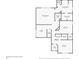 This is a detailed floor plan of the second floor of the residence at 7340 Jamestown Dr, Alpharetta, GA 30005