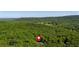 Lush, green forest surrounds the house, providing privacy and beautiful scenery at 143 Navajo Trl, Rydal, GA 30171