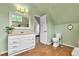 Well lit bathroom featuring updated cabinetry and fixtures at 143 Navajo Trl, Rydal, GA 30171