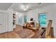 Living room featuring hardwood floors and antique furniture at 143 Navajo Trl, Rydal, GA 30171