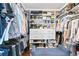Organized walk-in closet with custom shelving, drawers, and plenty of space for storage at 505 Alta Ct, Villa Rica, GA 30180