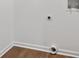 Close-up of the laundry room connections at 1345 Sw Dodson Dr, Atlanta, GA 30311
