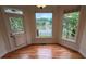 Breakfast nook with great views of the pond and wooded area at 1692 Holcomb Lake Rd, Marietta, GA 30062