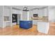 Gorgeous kitchen with custom cabinets, stainless appliances, and a large island at 1692 Holcomb Lake Rd, Marietta, GA 30062