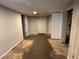 Unfinished basement with exposed ductwork offering potential for customization at 2756 Del Ridge Dr, Douglasville, GA 30135