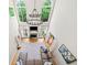 Bright, open-concept living room with a fireplace, high ceilings, hardwood floors, and ample natural light at 940 Kinghorn Nw Dr, Kennesaw, GA 30152