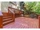 Spacious wooden deck with railing offers an inviting spot to enjoy the outdoors at 2651 Briarlake Ne Rd, Atlanta, GA 30345