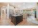 Bright kitchen featuring an island, stainless appliances, and a breakfast nook at 106 Stephens Farm Dr, Canton, GA 30115