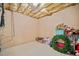 Large unfinished storage area in the basement, providing ample room for storing decorations and other items at 106 Stephens Farm Dr, Canton, GA 30115