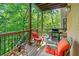 Outdoor porch perfect for grilling and relaxing in a scenic setting at 5105 Jett Forest Trl, Atlanta, GA 30327