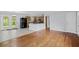 A beautiful room with hard wood flooring and easy access to the kitchen area at 980 Oakton Sw Dr, Marietta, GA 30060